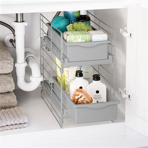 under cabinet stackable storage containers